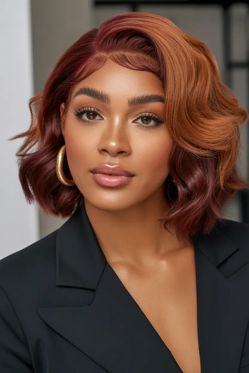 Locks 2025 Dual-Tone Copper and Mahogany Elegance