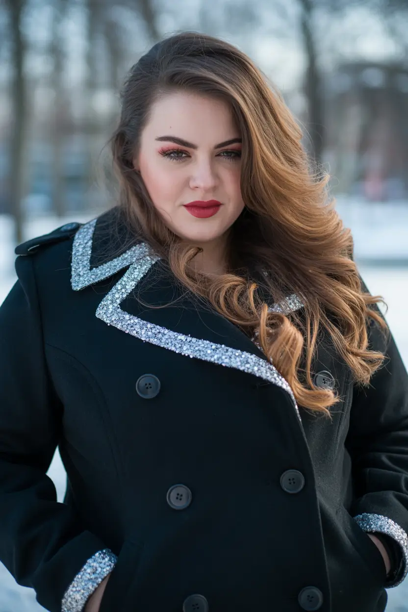 2025 Plus Size Haircuts Winter Classic Hollywood Waves