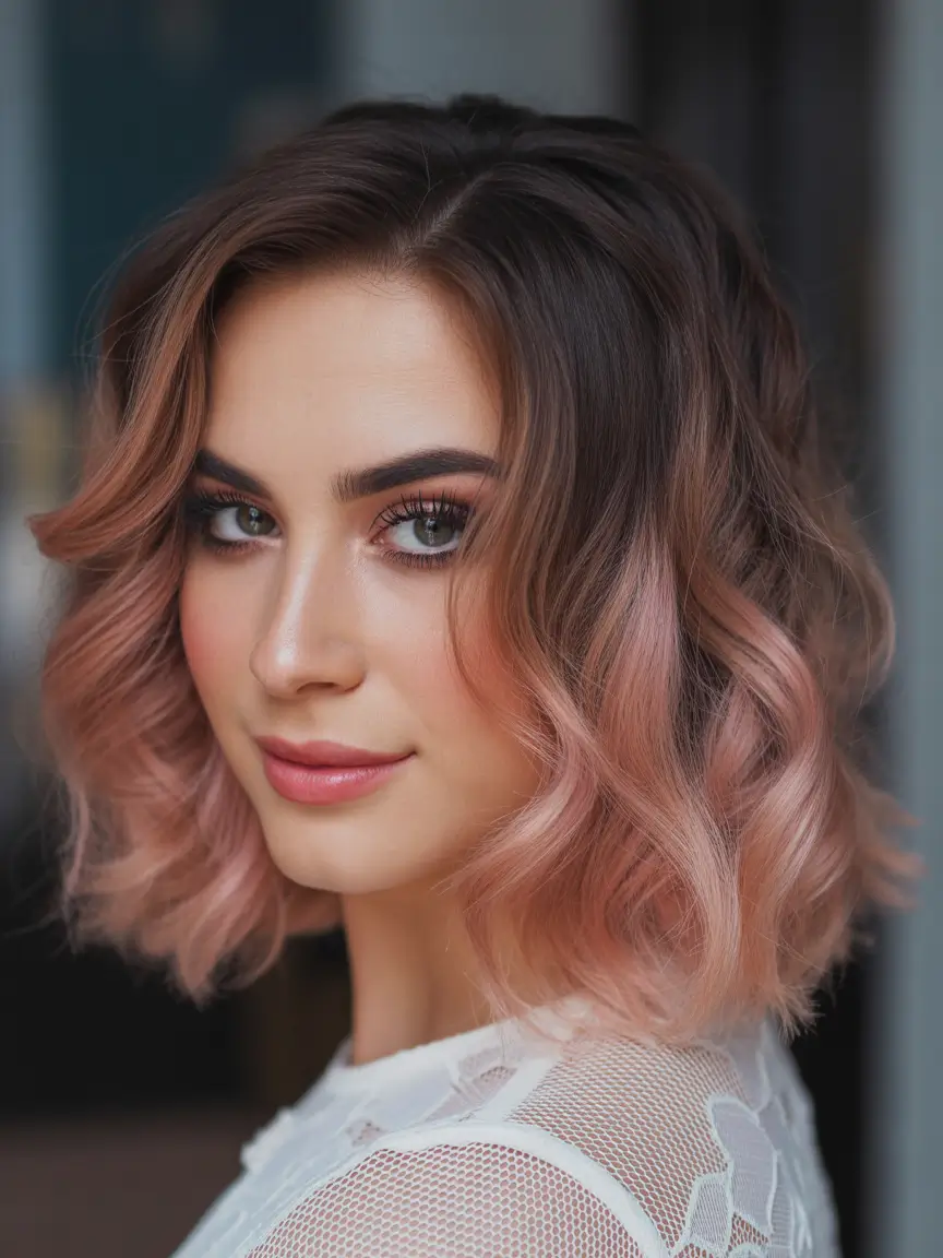 hair colors for soft winter Rosewood Melt