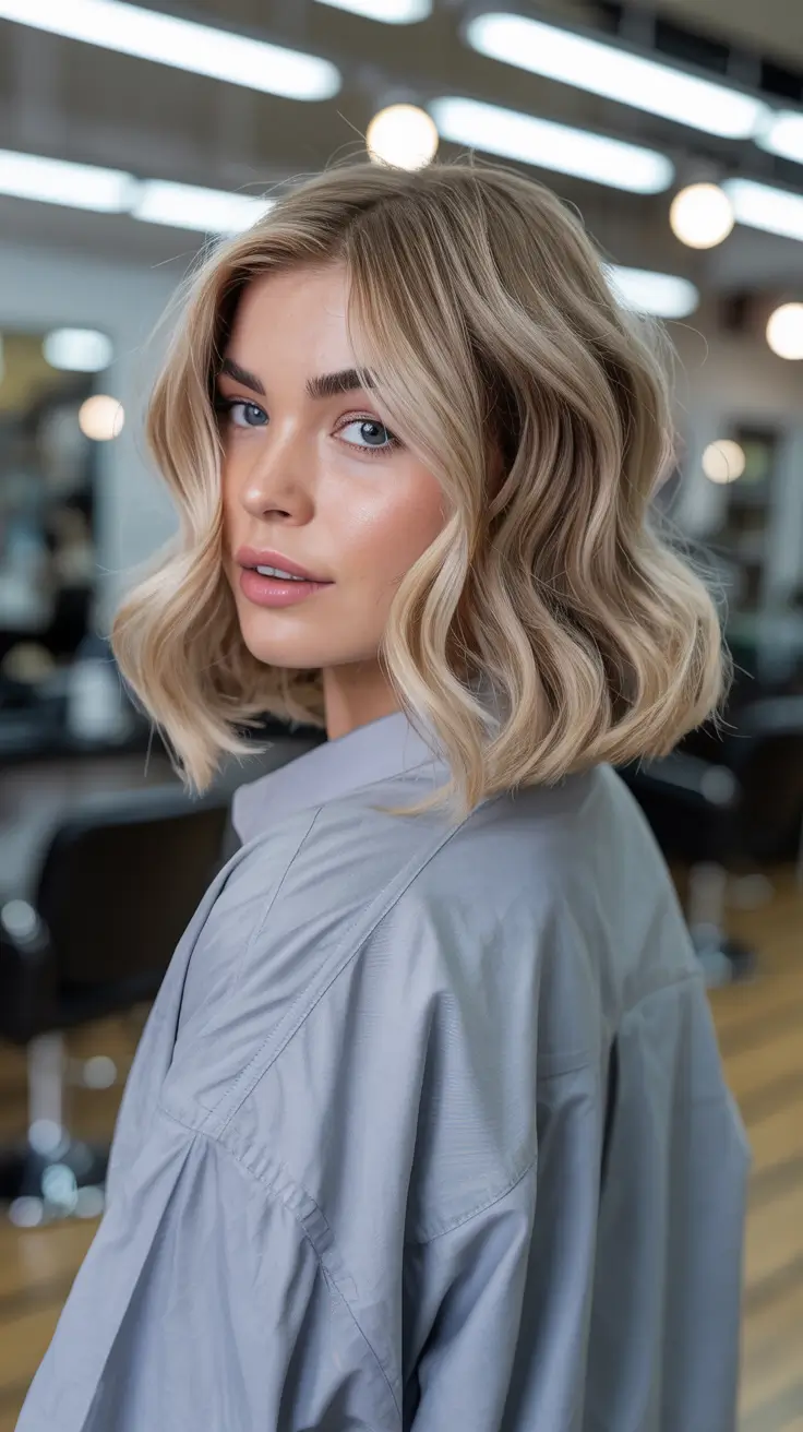 hair colors for soft winter Champagne Glow Waves