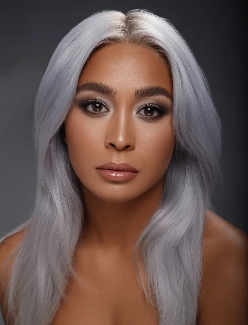 Trends 2025 Frosted Silver Grace