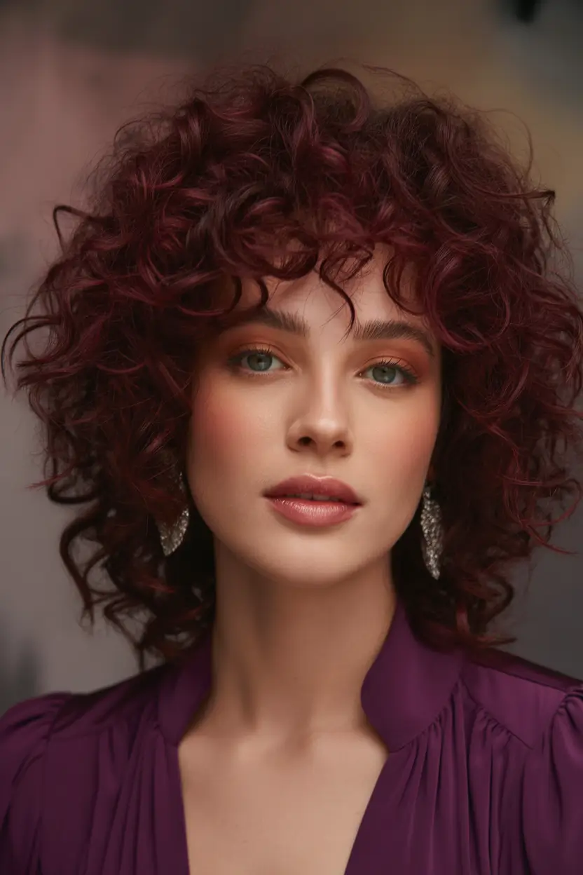 Trends curly Mulled Wine Curls