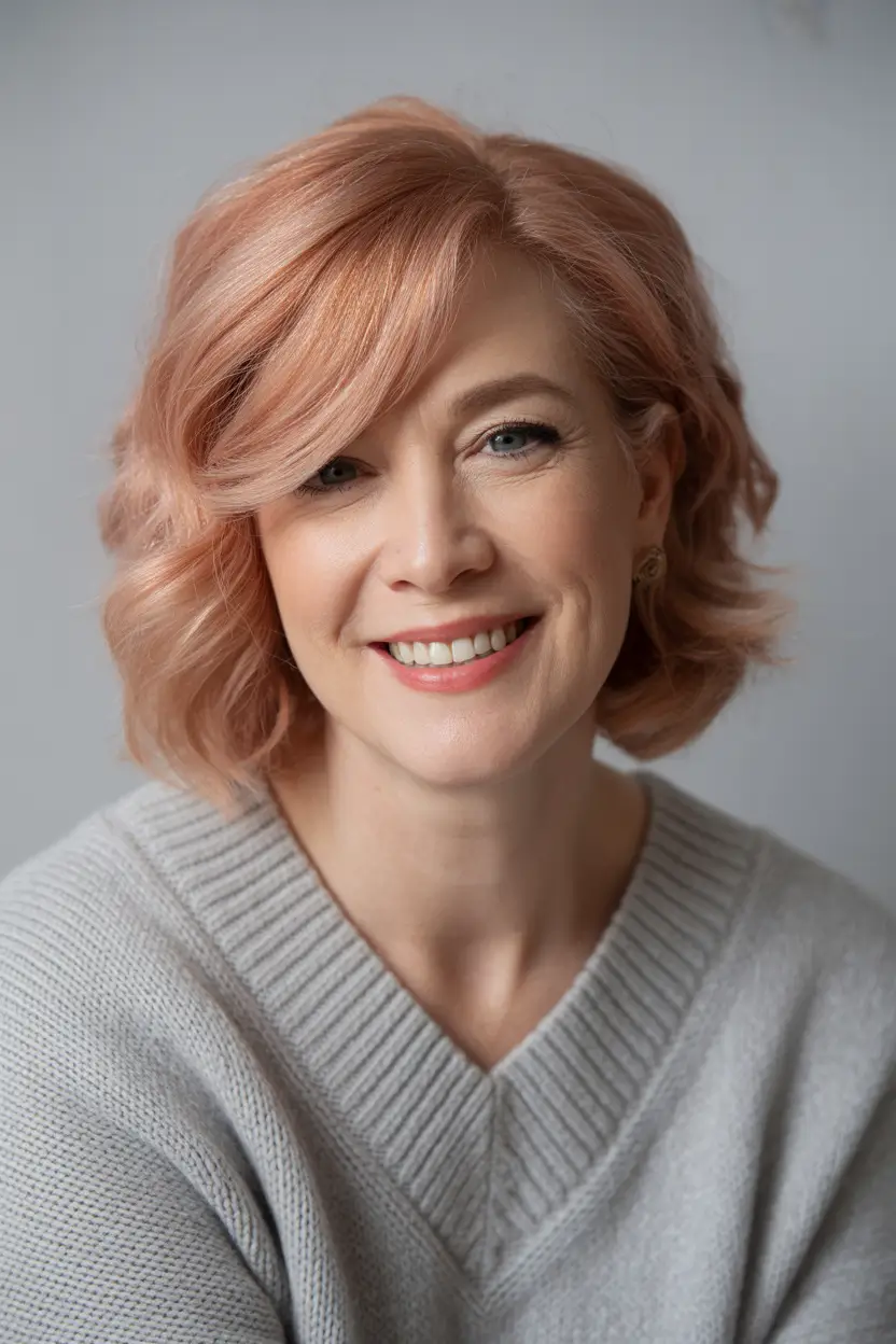 Rose-Pink Whisper Bob 2025