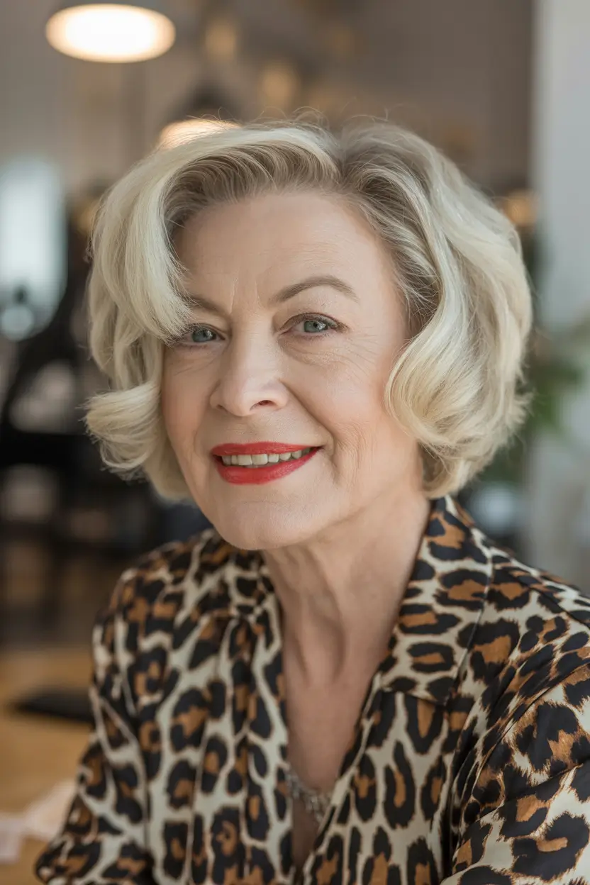 Soft Blonde Volume Bob 2025