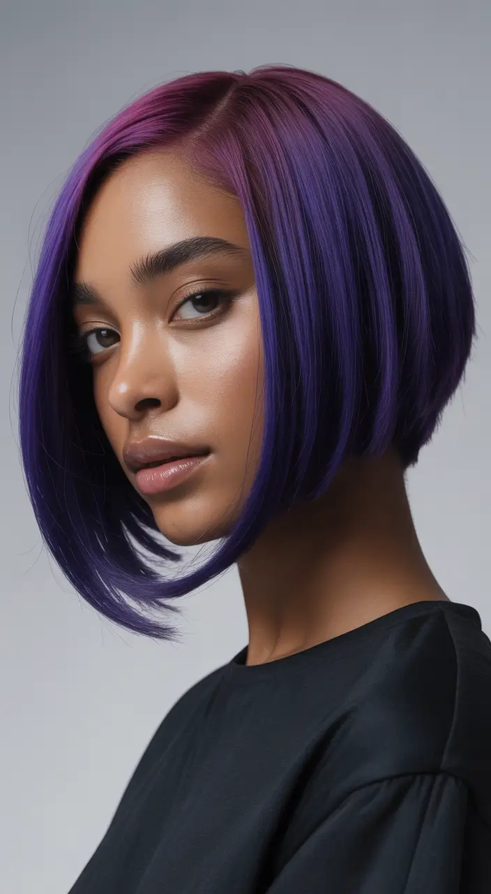 Violet Precision Bob winter bob haircuts 2025 2026 trends styles