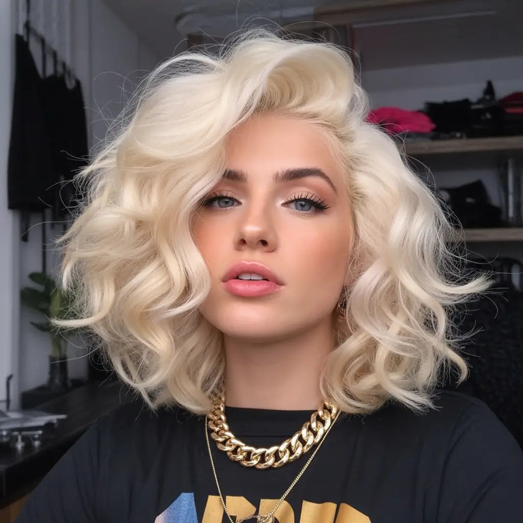 Hollywood Volume Blonde Bob winter bob haircuts 2025 2026 trends styles