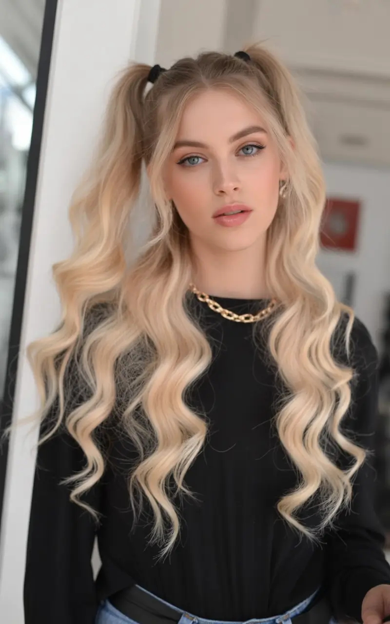 Golden-Twin-Ponytails-2025