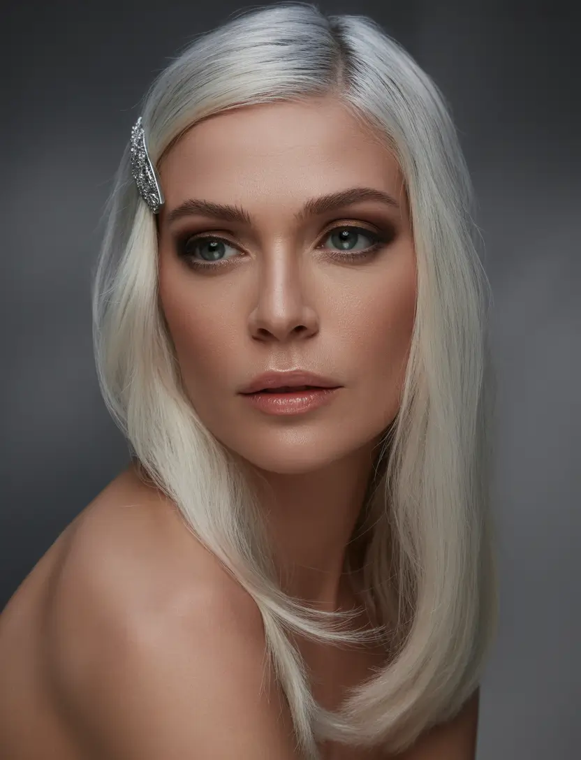2025-hair Platinum-Sleek-Precision