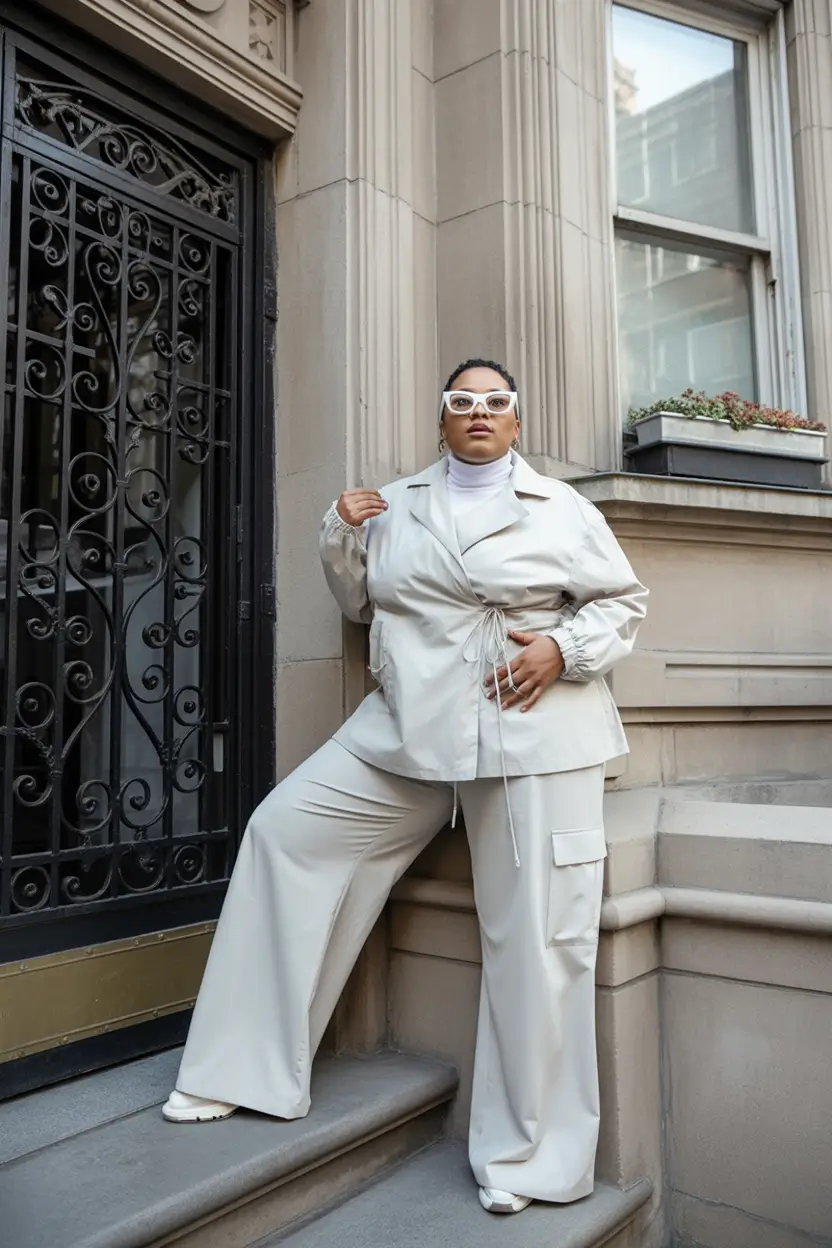 business casual outfits Urban Edge: The Confident Minimalist