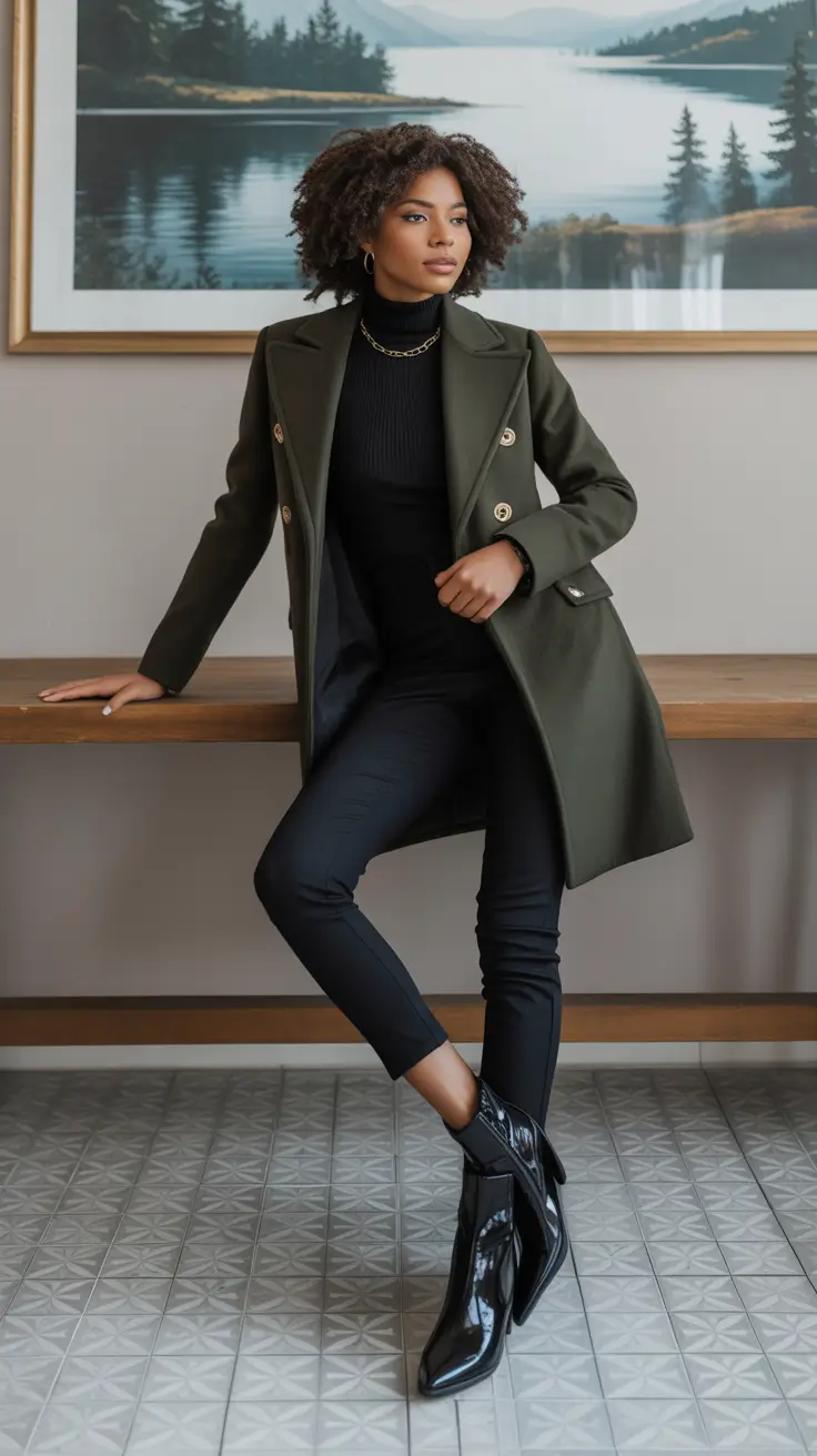 Capsule Wardrobe Outfits Modern Monochrome Power