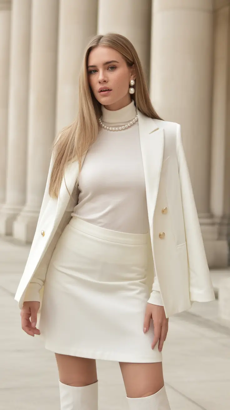 Capsule Wardrobe Outfits Winter White Confidence