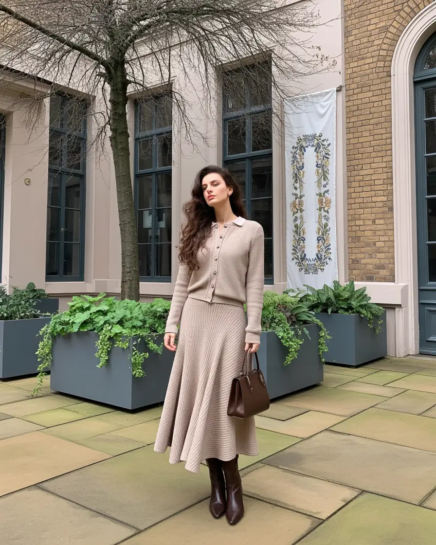 Capsule Wardrobe Outfits Cozy Neutrals and Effortless Grace