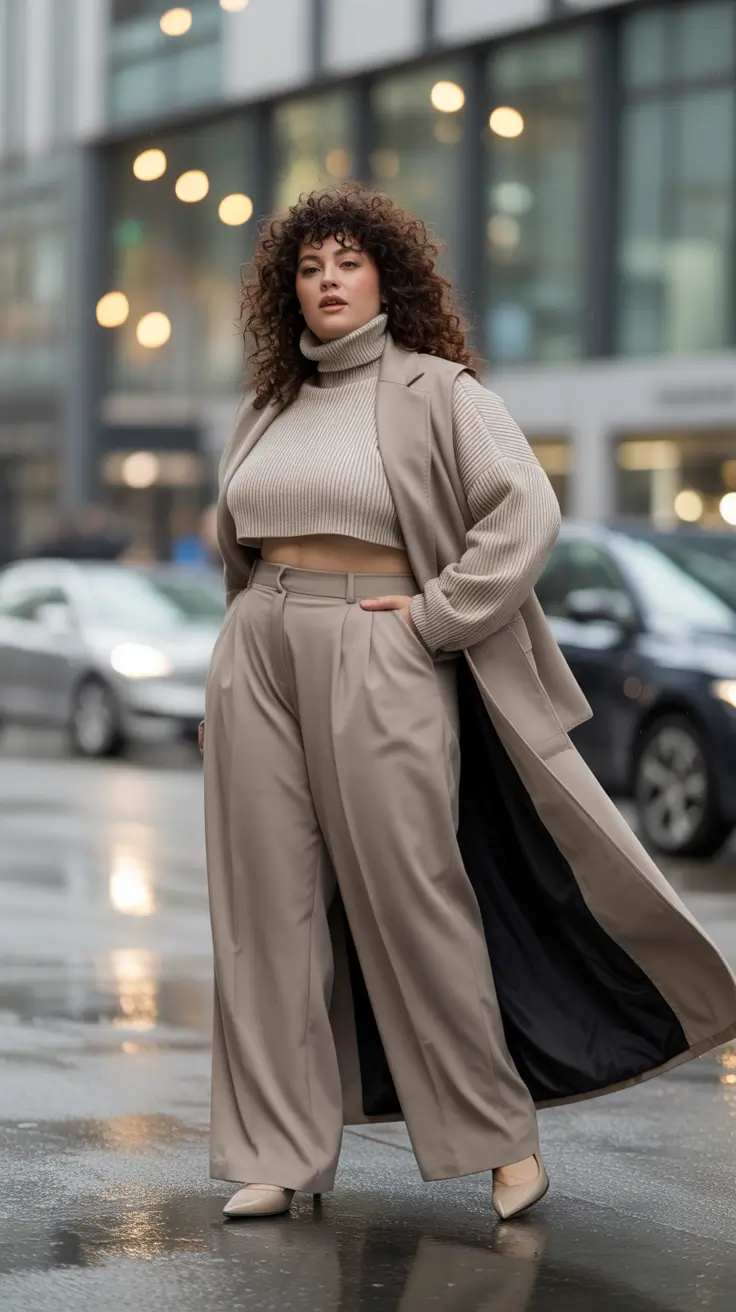 business elegant outfits Soft Power in Neutral Tones