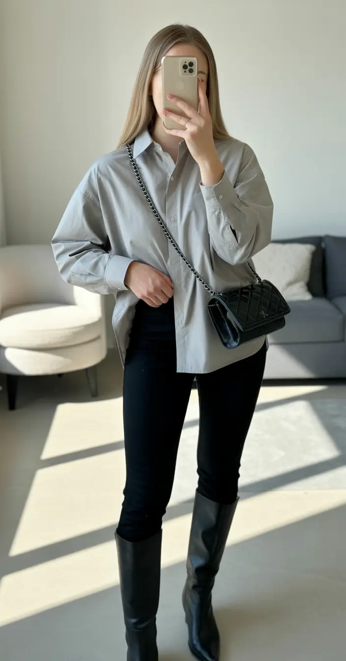 Elegant business Monochrome Elegance with a Modern Twist