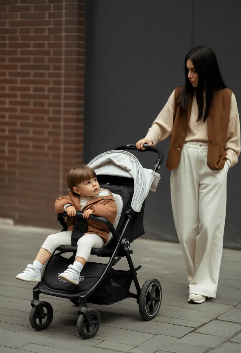 mom outfits Earthy Layers of Warmth