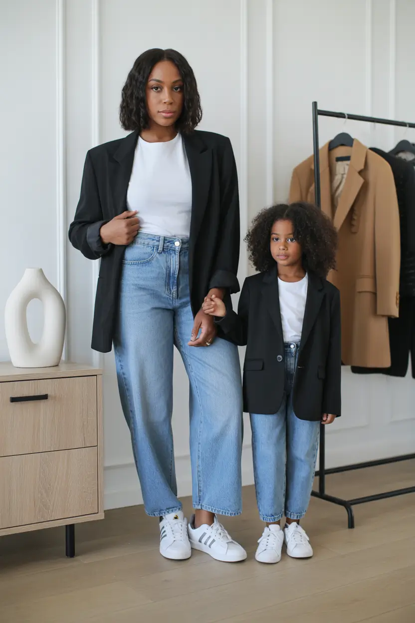 mom outfits Modern Power Duo