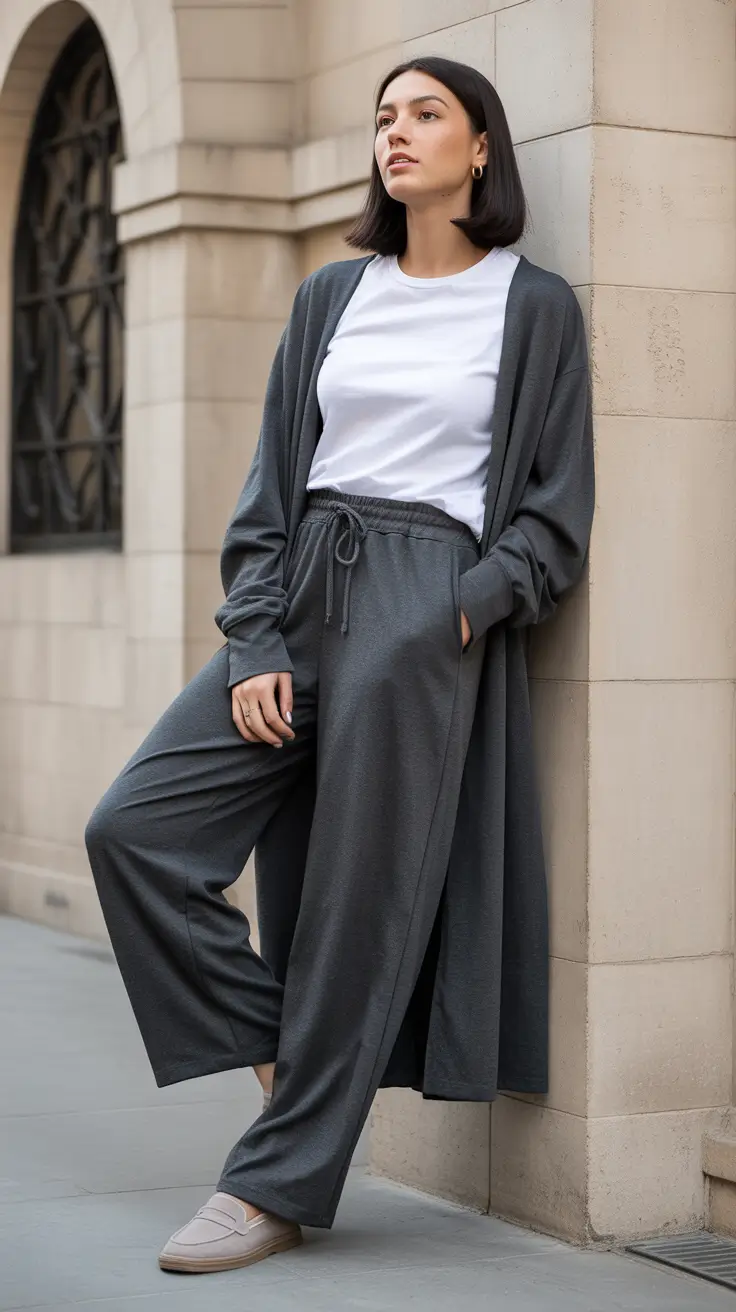 mom outfits Laid-Back Luxe