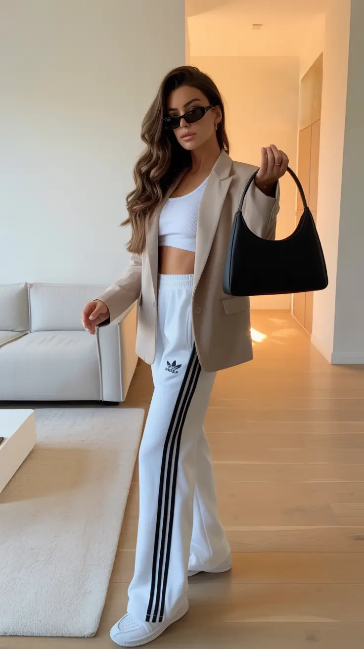 everyday outfit ideas 2026 - Sporty Chic with a Tailored Twist