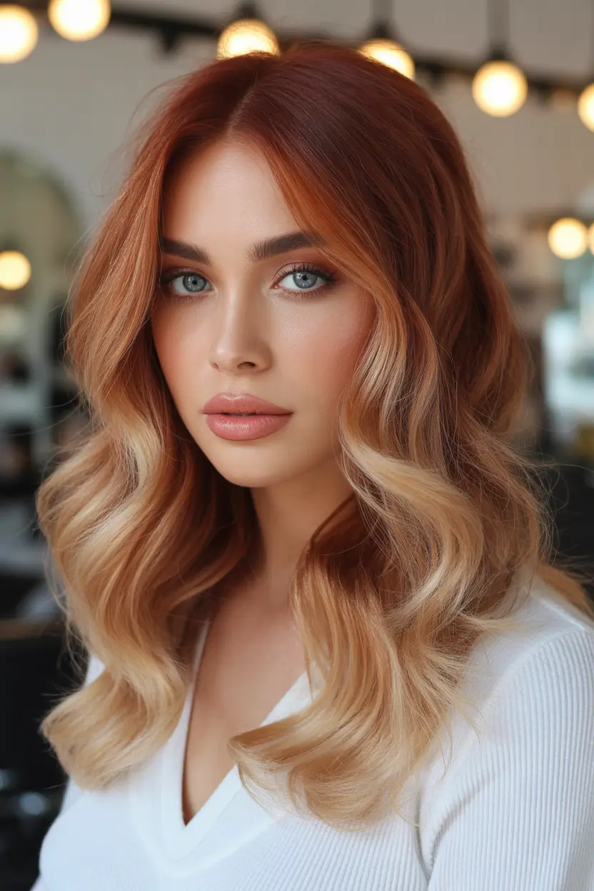 honey blonde hair color Dark Red Honey Melt