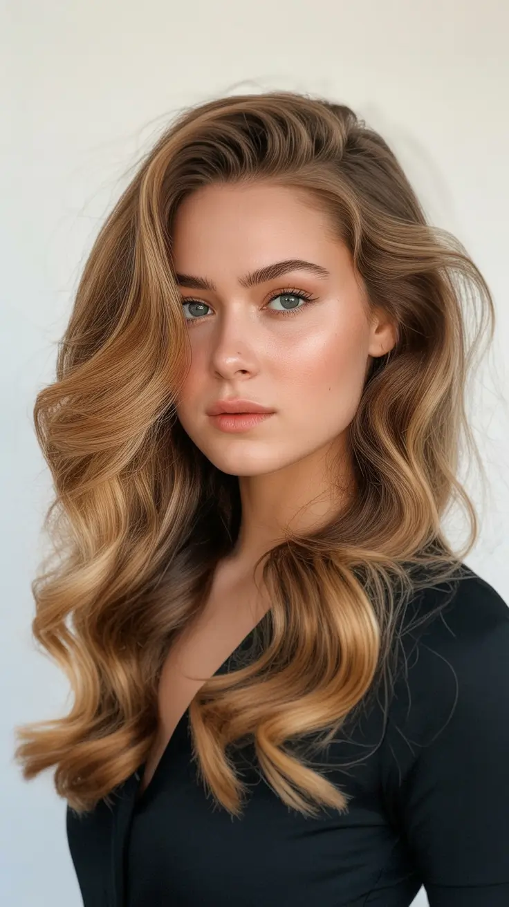 honey blonde hair color Warm Sand Honey Luxe