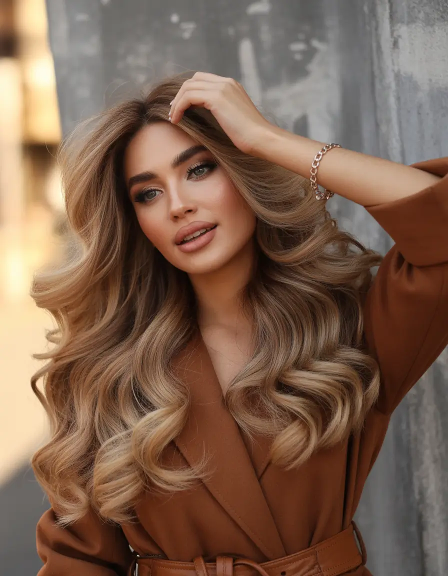 honey blonde hair color Honey Bronde Perfection with Effortless Bounce