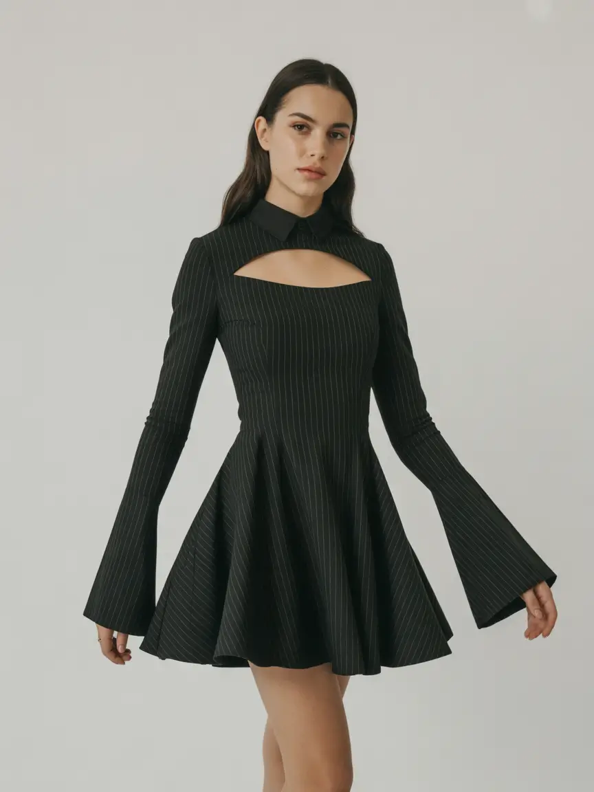 trendy outfits Pinstripe Hourglass