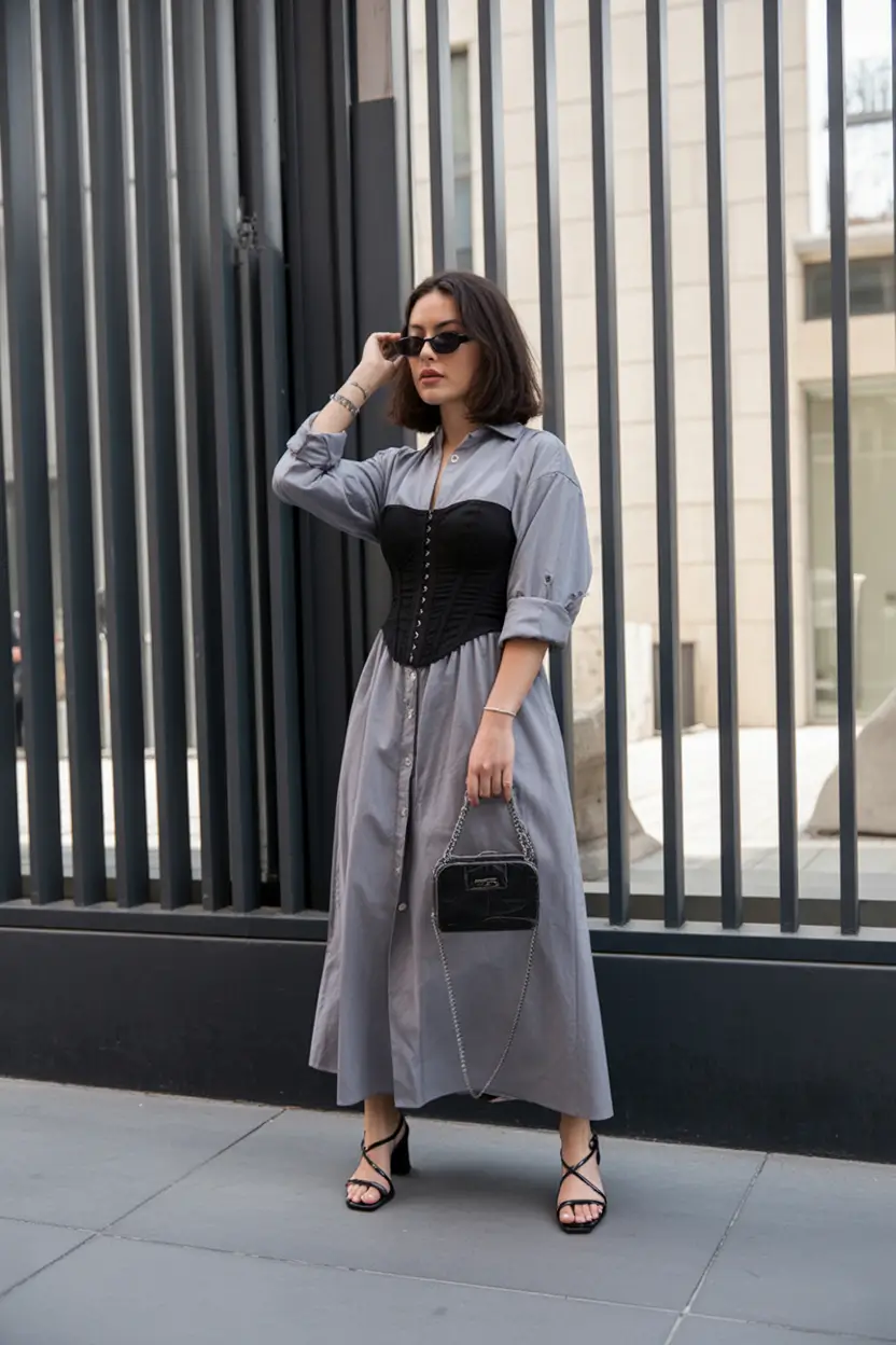 trendy outfits Modern Corset Sophistication