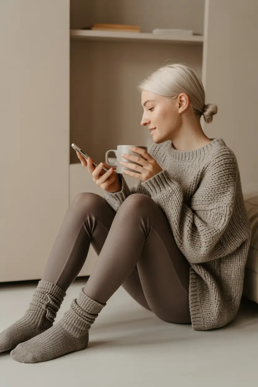 legging outfits Soft Minimalist Comfort