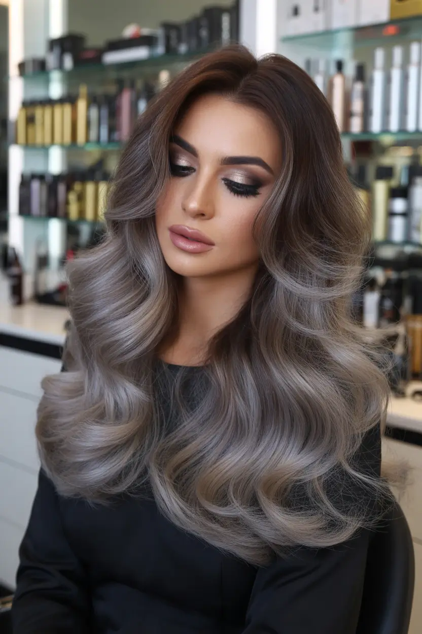 Mushroom Soft Mushroom Waves With Cool-Toned Depth