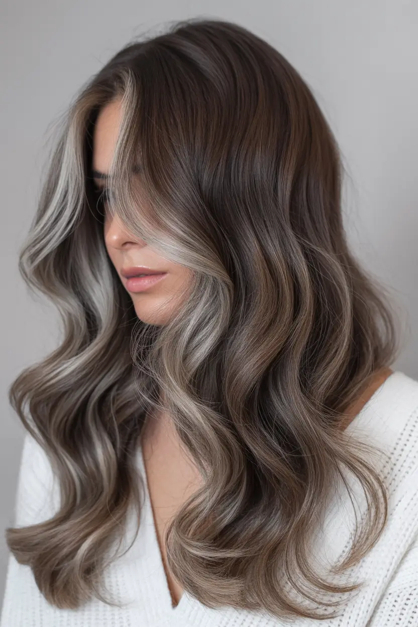 Mushroom High-Contrast Mushroom Waves With Cool Stone Framing