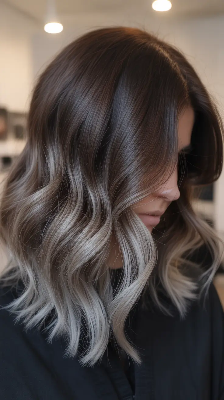 Mushroom Shadowed Mushroom Melt With Soft Frosted Ends