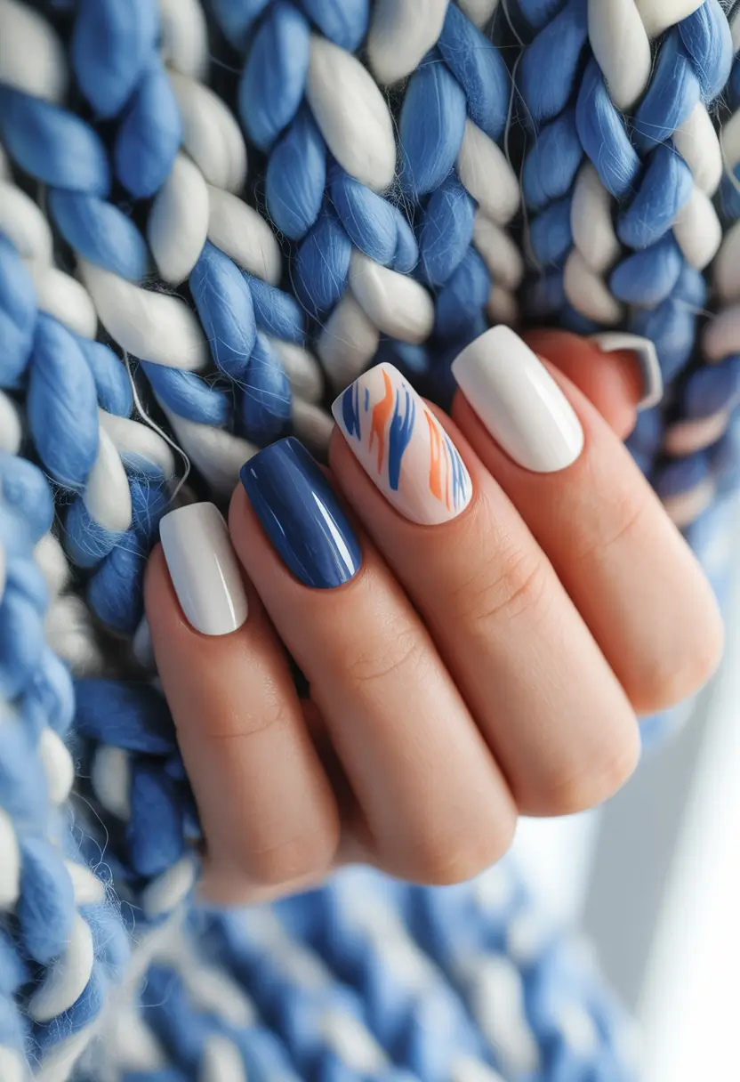 Blue Sweater Serenity Holidays 2025