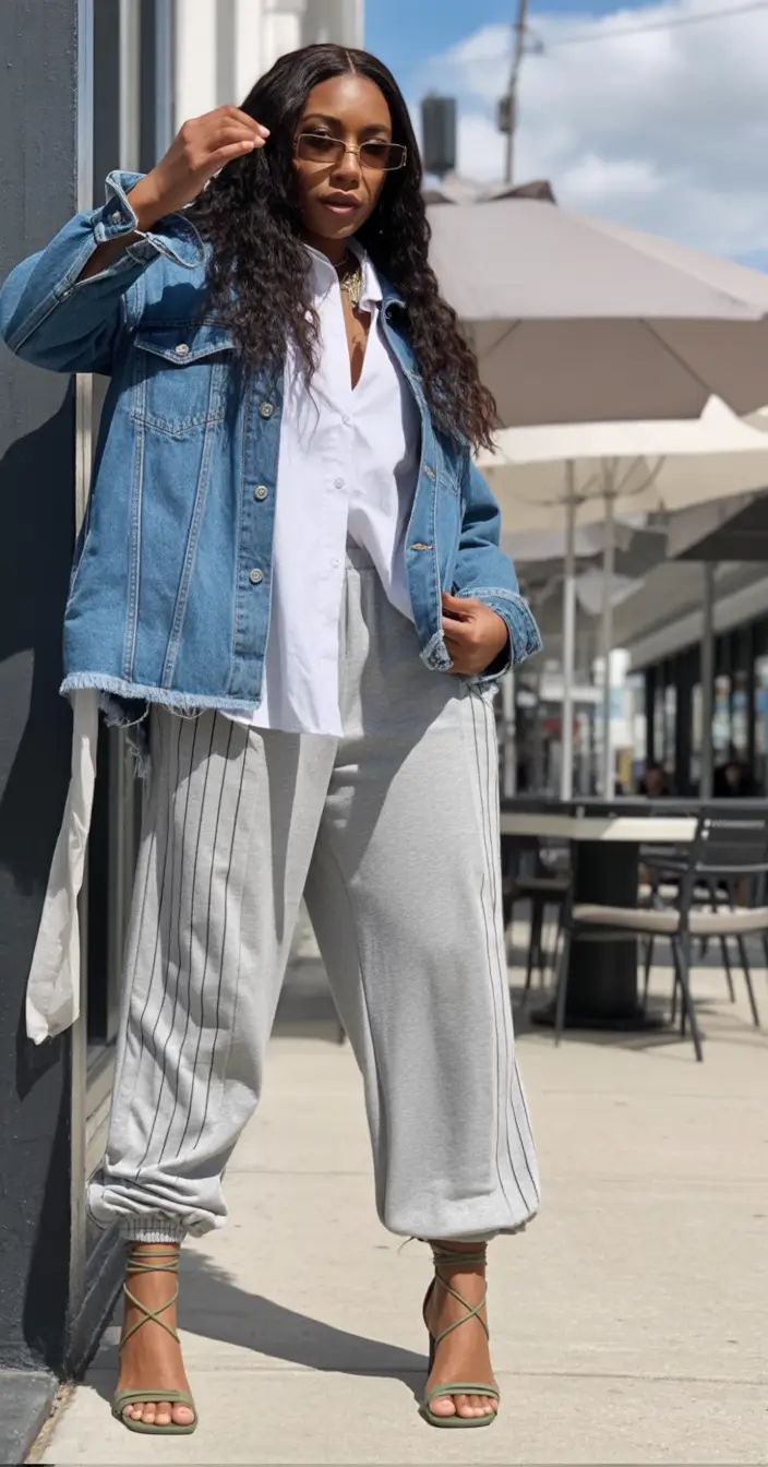 plus size outfits Denim Street Ease