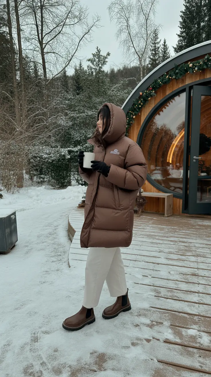 Chic Cabin Mornings cold weather outfits 2026