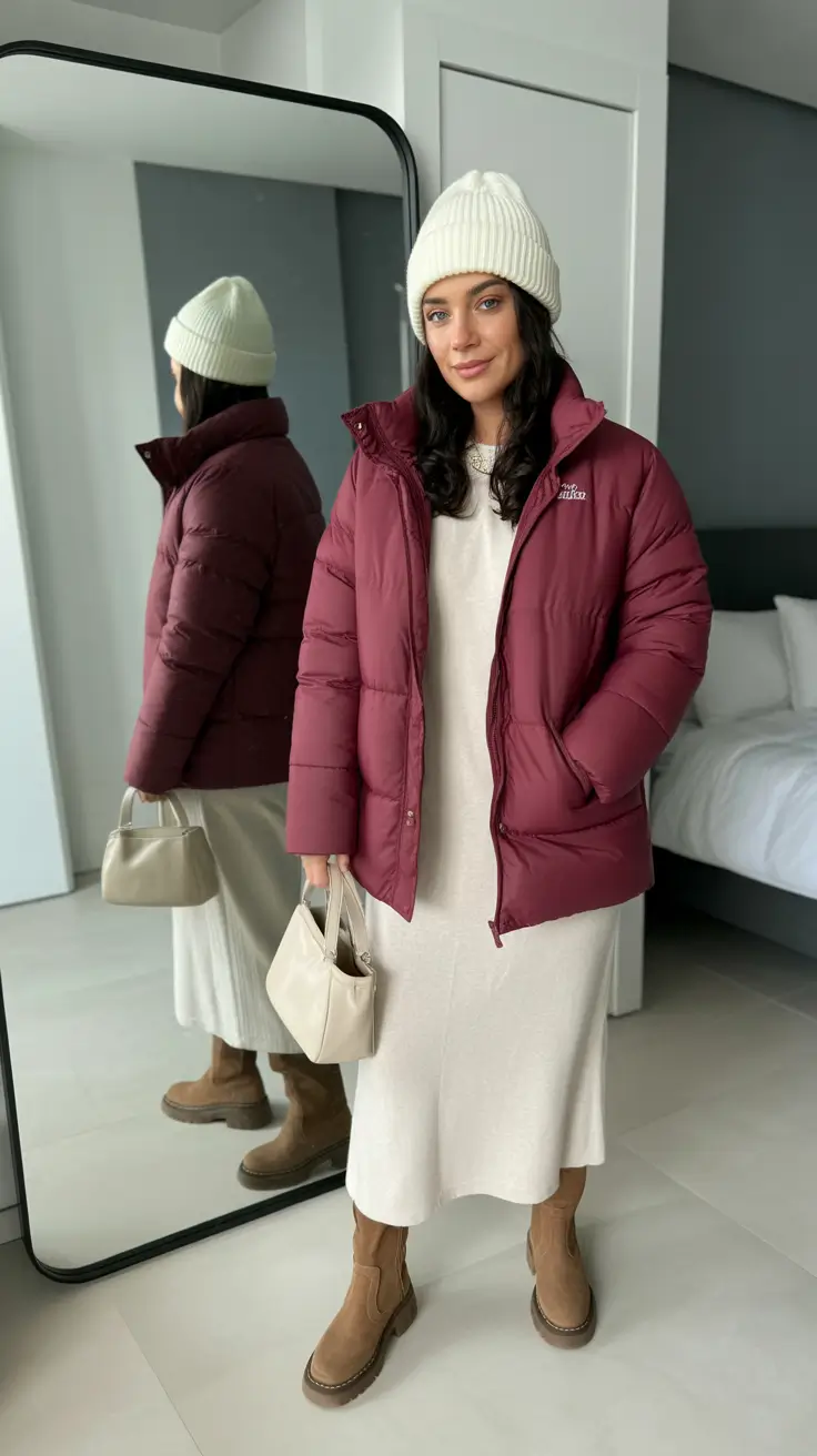 Chic Mulled Wine cold weather outfits 2026