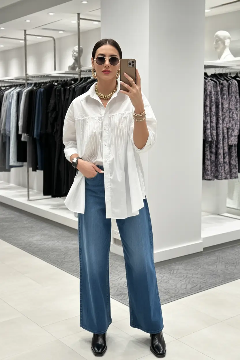 outfits ideas Refined Denim Statement