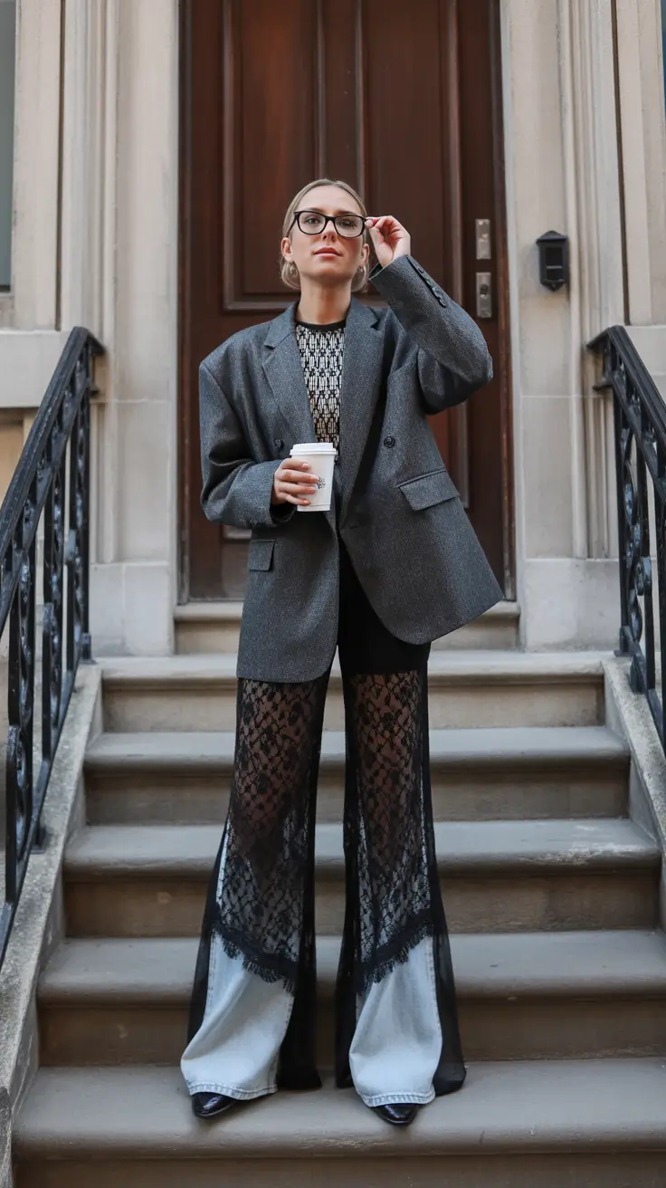 outfits ideas Parisian Lace Edge