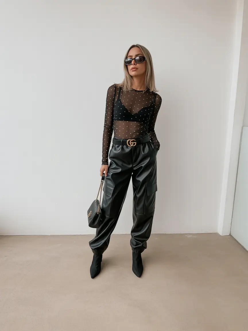 outfits ideas Sheer Power Modernity