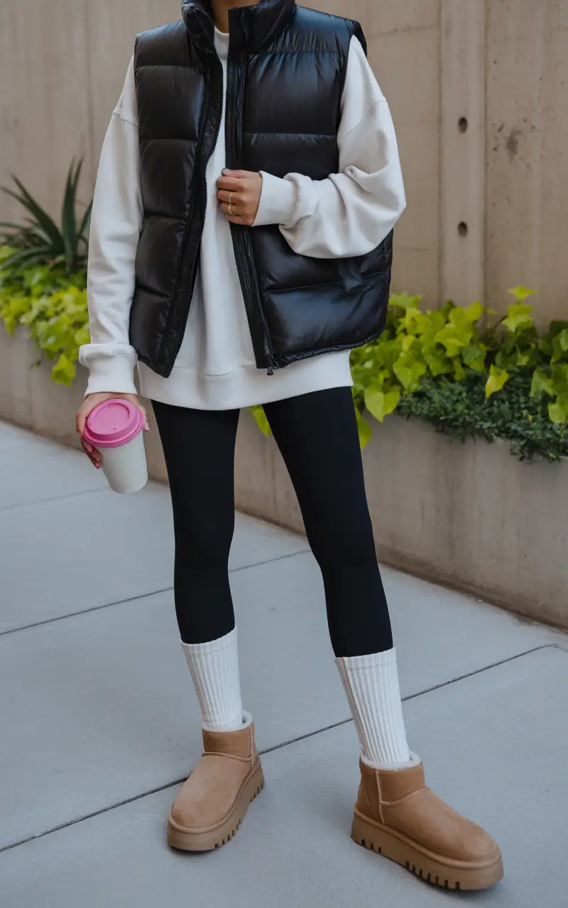 ugg outfits Sporty Layers for the Win