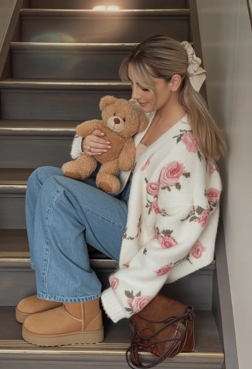 ugg outfits Romantic Cottagecore Comfort