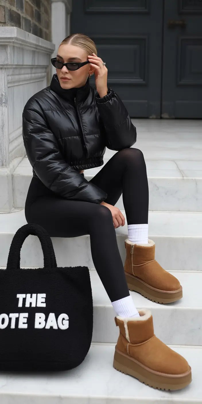 ugg outfits Sporty Street Style