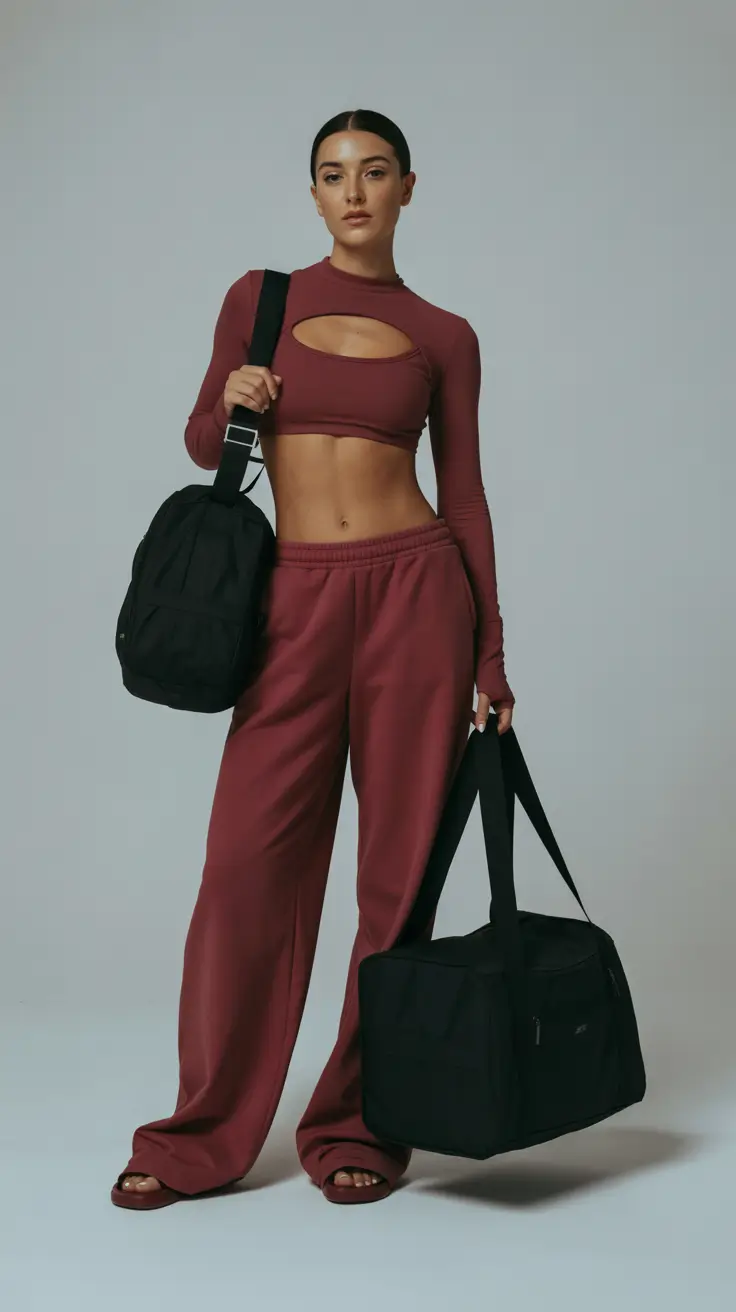 workout outfits Wine Flow