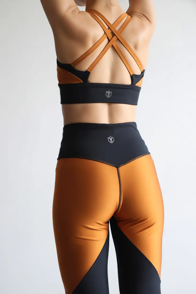 workout outfits Retro Burnt Gold