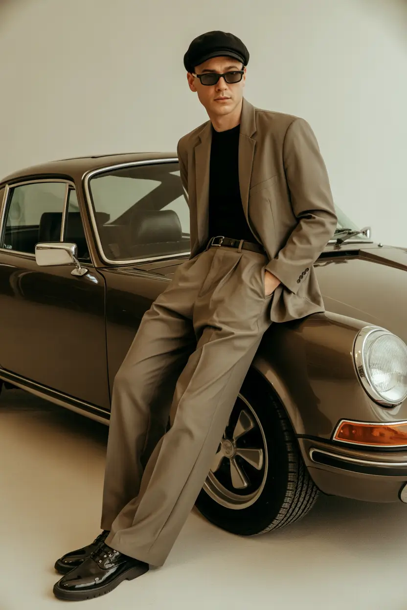 Outfits for Men - Retro-Toned Tailoring With Modern Attitude