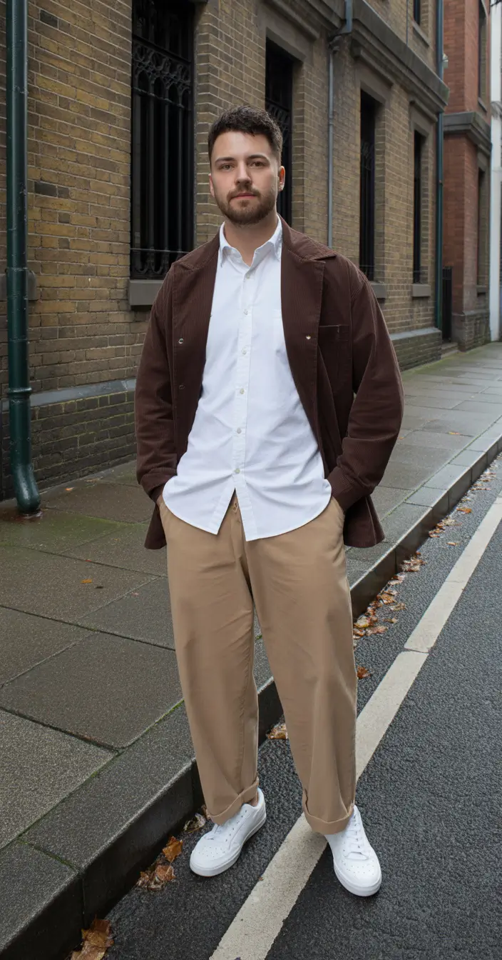 Outfits for Men - Corduroy Warmth With Everyday Smart Casual