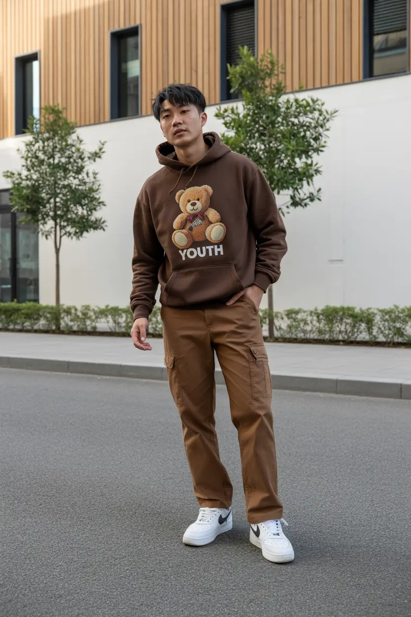 Outfits for Men - Playful Urban Comfort With Character