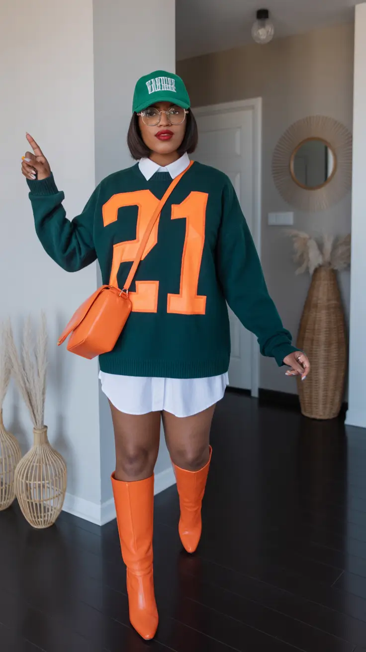 2000s Varsity Chic Reinvented