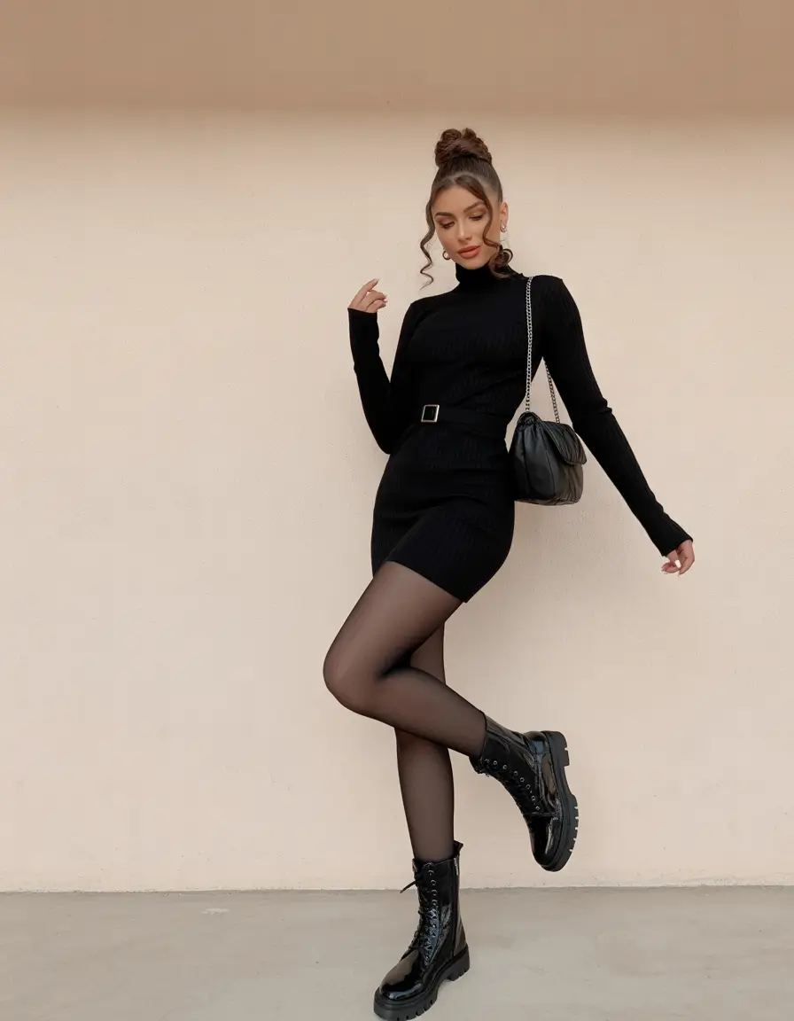 2000s Monochrome Midnight Edge