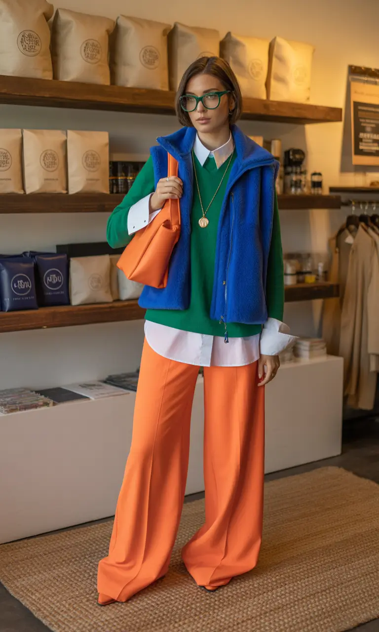 2000s Color Clash Sophistication