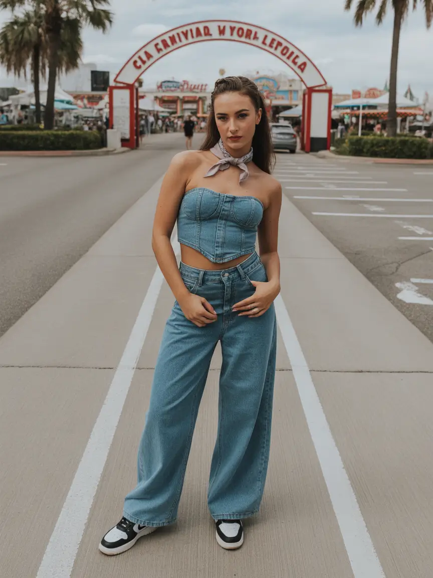 2000s Fairground Denim Dream